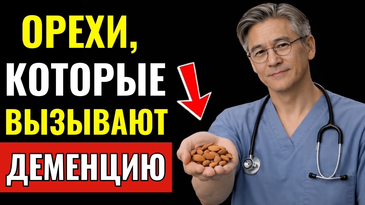 5 самых опасных орехов, которые разрушают мозг — и 4 ореха, защищающие от деменции