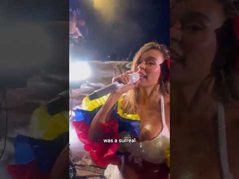Doriam Romero&rsquo;s special moment with Karol G made us all proud 👏