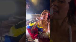 Doriam Romero’s special moment with Karol G made us all proud 👏