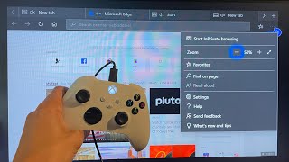 Xbox Series X/S: How to Adjust Zoom Level in Internet Web Browser Tutorial! (Microsoft Edge) screenshot 4