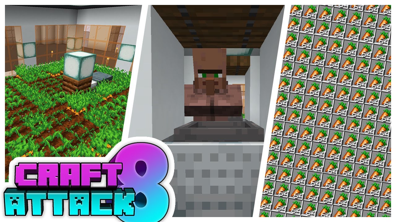 UNENDLICH Essen Villager Carrot Farm Craft Attack 8 41