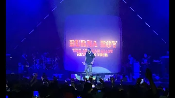 Burna Boy - Killin Dem (Live in Amsterdam 24/10/2019)