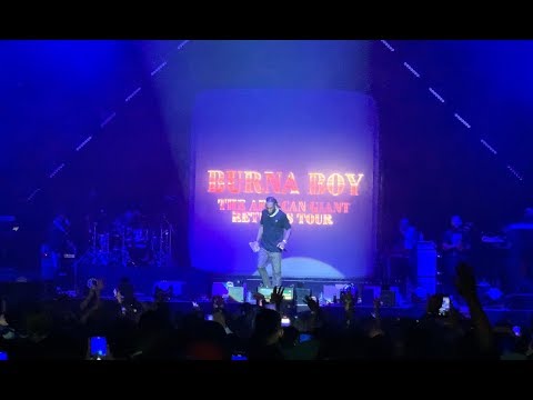 Burna Boy - Killin Dem (Live in Amsterdam 24/10/2019)