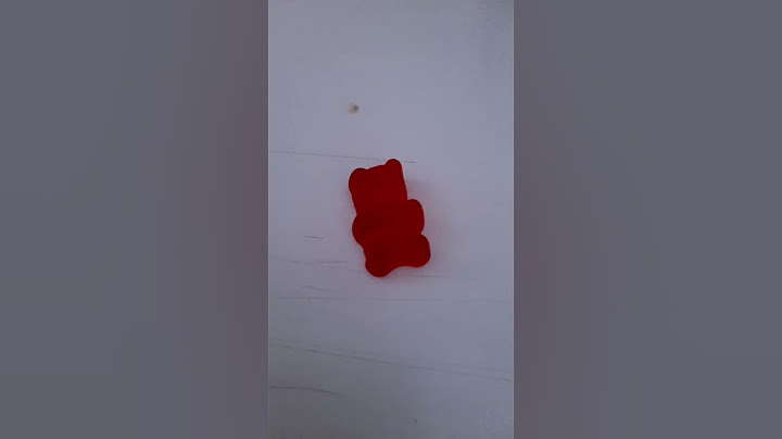 Vuoi un orsetto gommoso più grande!!!!!!!!