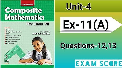 composite mathematics class 7 || triangle and it