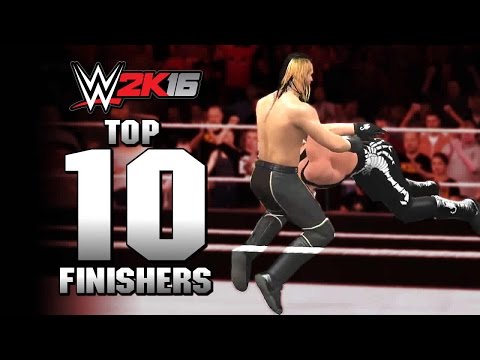 WWE 2K16 Top 10 Finishers