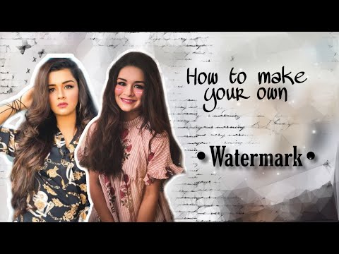 How to make you own Watermark ♡︎ ( #Shorts)