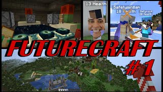 Futurecraft 1 - The Future Is.. Stick Fights (Let's Play Minecraft Java SMP)