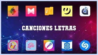 Popular 10 Canciones Letras Android Apps screenshot 3