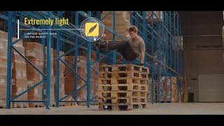 Calzado Seguridad Antideslizante Antiestático Ligero video