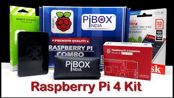 Pi Box India Raspberry pi 4 kit Unboxing, Review & Setup