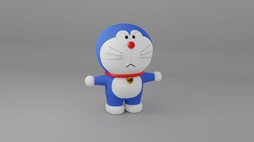 Blender Doraemon Test