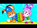 Pop It  play Pretend Play Good Habits For Kids Cartoon for Kids Stories By Lili and Max 🦊🐰