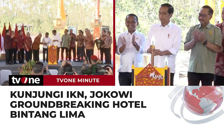 Lakukan Groundbreaking, Pembangunan Hotel Pertama di IKN Resmi Dimulai | tvOne Minute