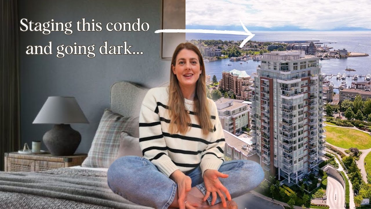 Behind the Scenes: Staging a Condo & Painting Our Bedroom Dark