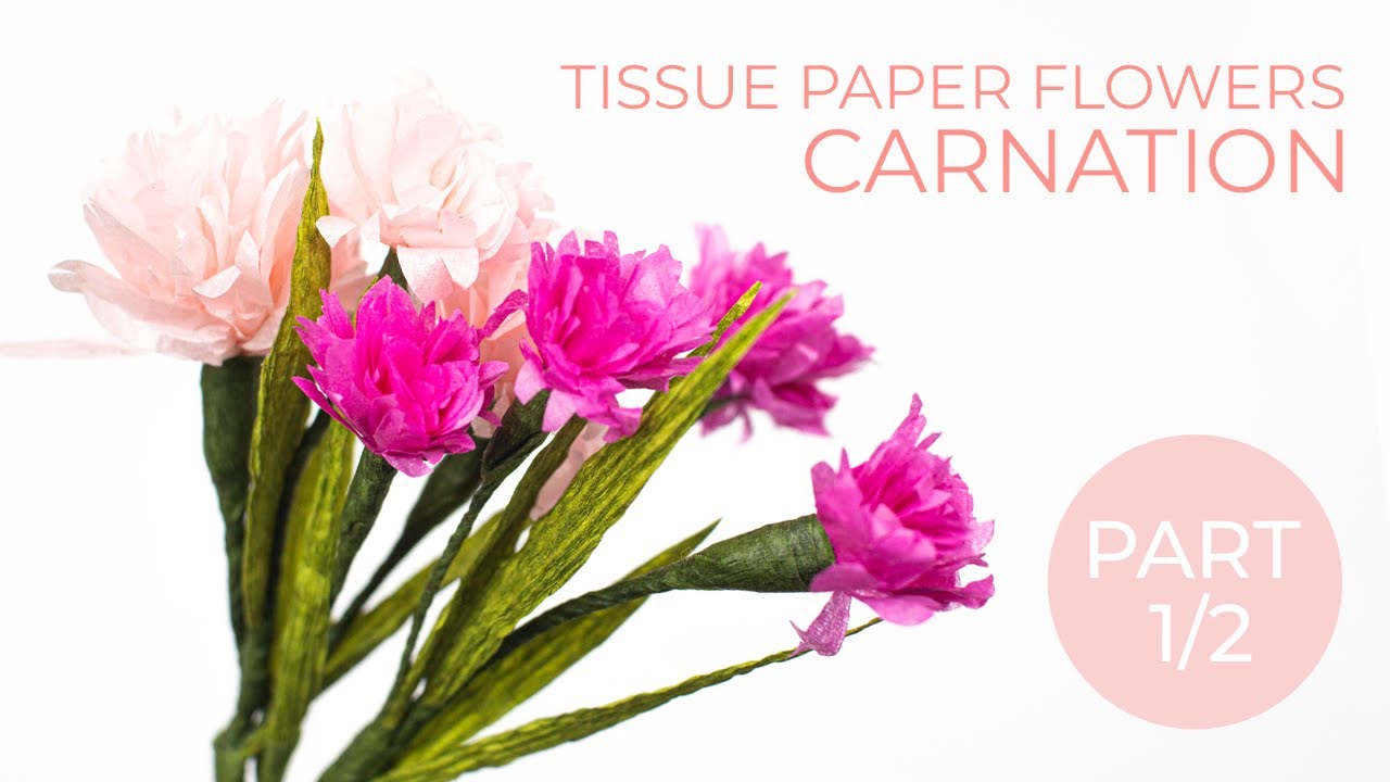 DIY paper baby breath flower from facial tissue paper, SUPER SIMPLE and  REALISTIC 