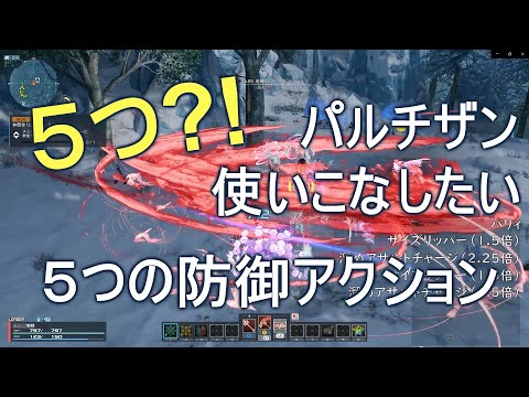 [PSO2:NGS] Partisan 5 types of DEFENCE
