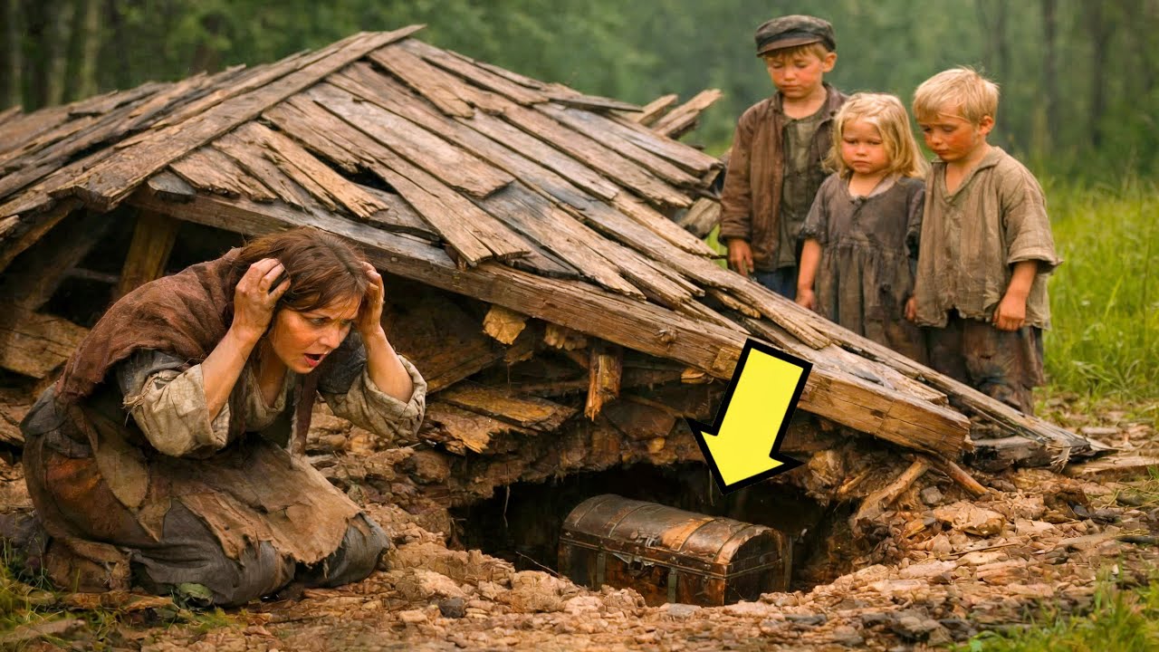 DAS HAUS DER WITWE STÜRZTE DURCH DEN WIND EIN… ABER DAS ENTHÜLLTE EINEN VERBORGENEN SCHATZ