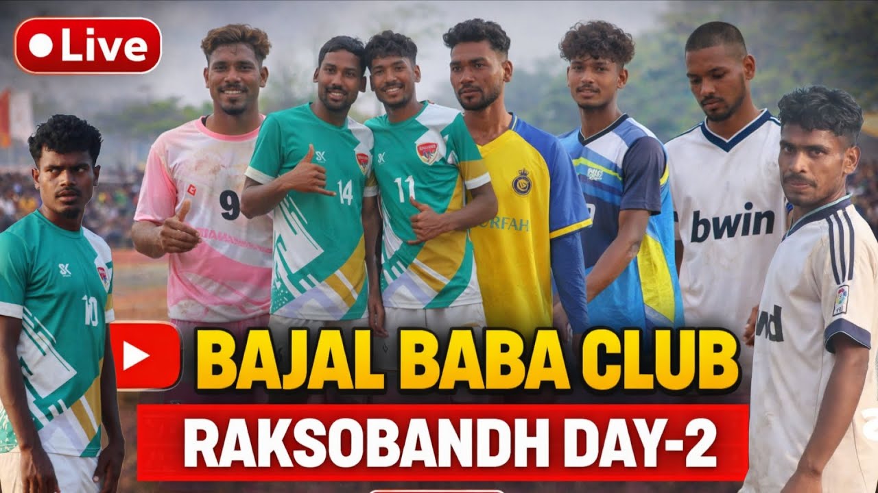 Day-2 💥Bajail baba club Raksobndh Sahibganj 🛑 FOOTBALL LIVE 2026