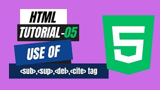 HTML tutorial Part -5
