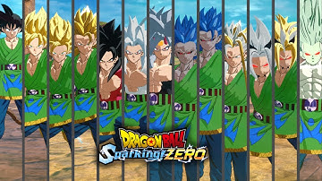 Goku AF New Transformations SSJ1-SSJ2-SSJ3-SSJ4-SSJ5-SSJ6-SSJ7-SSJ8-SSJ9-SSJ10 | Sparking Zero