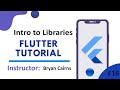 Flutter - 16 Intro to Libraries | Introduction to Flutter Development Using Dart