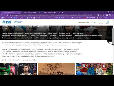 ¿Qué es el ACNUR? Funciones