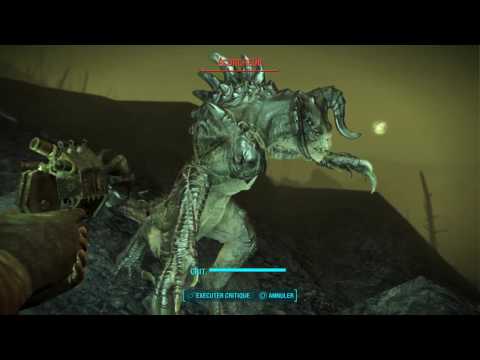 Fallout 4 (Death claw VS Radscorpions VS Bloodbugs)
