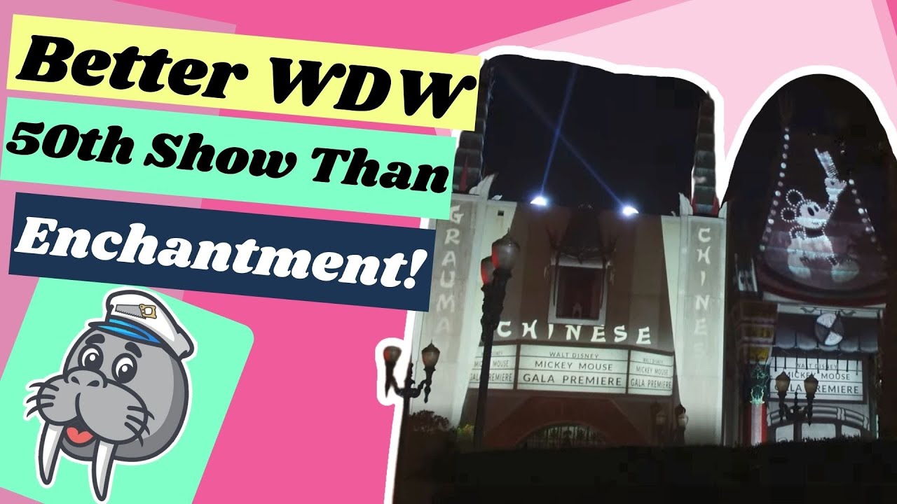 Wonderful World of Animation Fireworks Show at Hollywood Studios | Walt Disney World | Walrus Carp