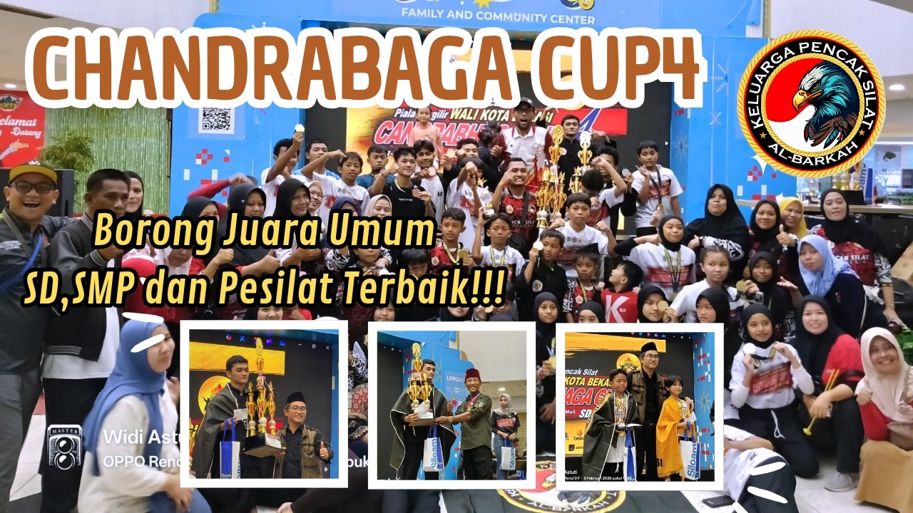 BORONG JUARA UMUM DAN PESILAT TERBAIK di CBC 4 !!!