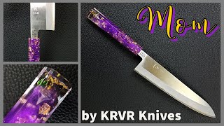 Mom One Of The Most Touching Knives Ive Ever Made--240Mm San Mai Gyuto Knife