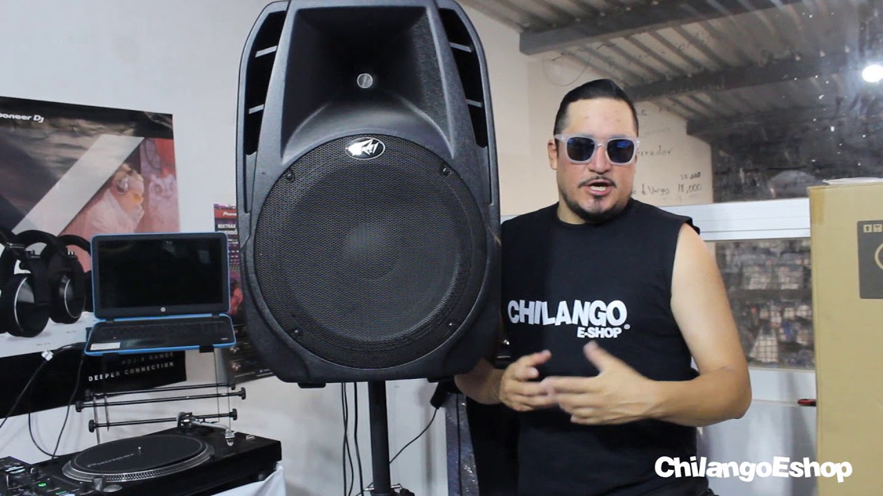 Sombra granja Informar BAFLE PEAVEY PBK 15P CHILANGOESHOP - YouTube