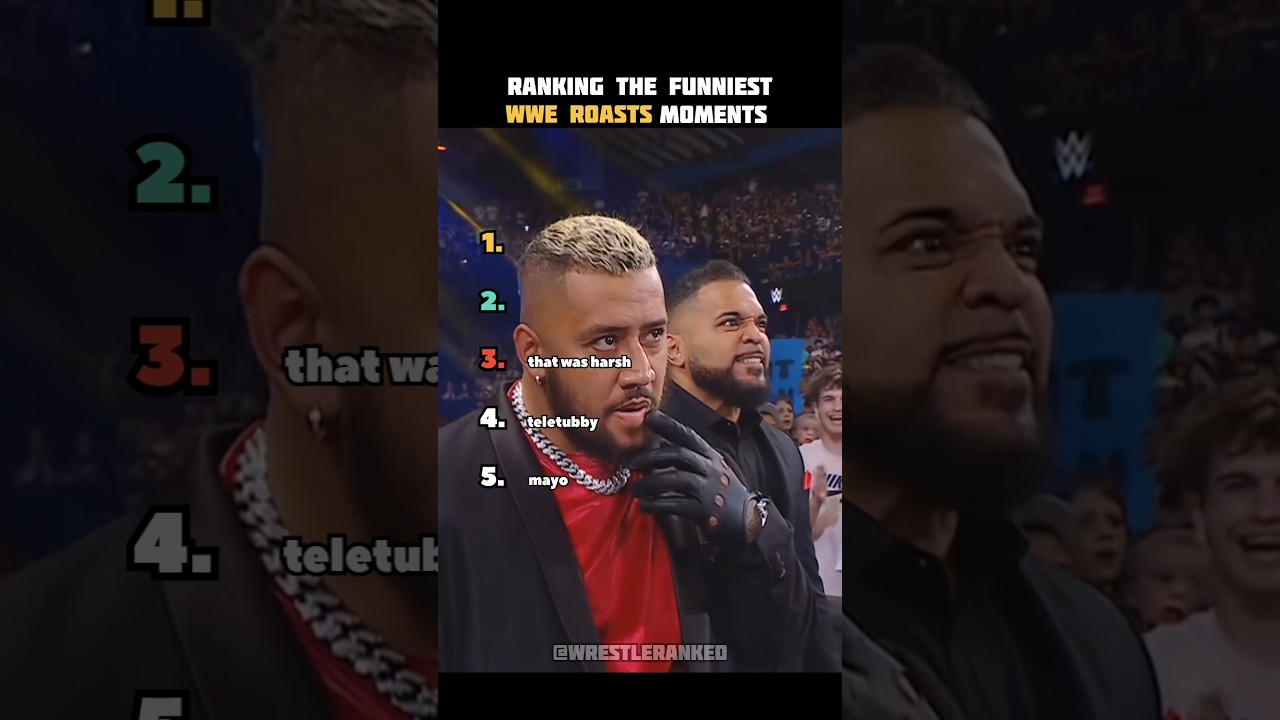 Ranking The Funniest WWE Roasts Moments