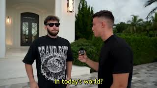 Adin Ross:  Inside a $25 Million Mansion in Miami!