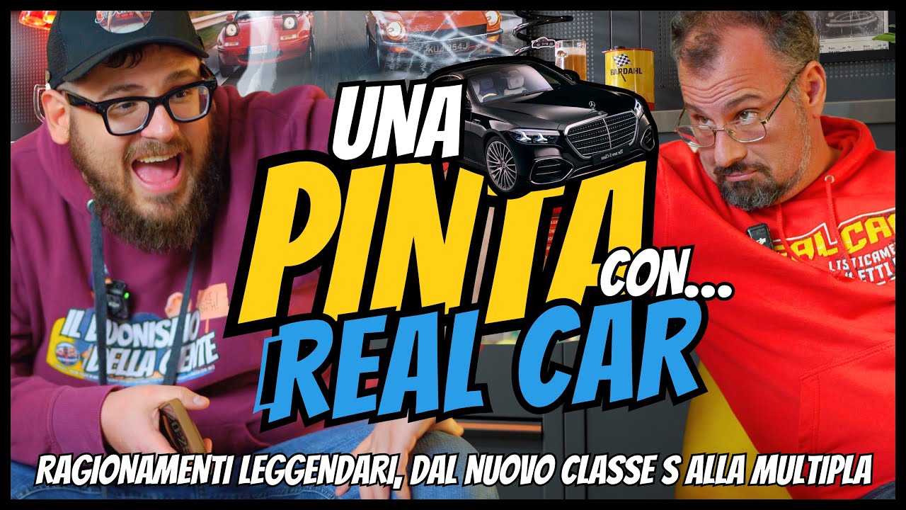 Nuova CLASSE S: il LUSSO moderno è quello di essere RIDICOLI. | Una PINTA con i REAL CAR
