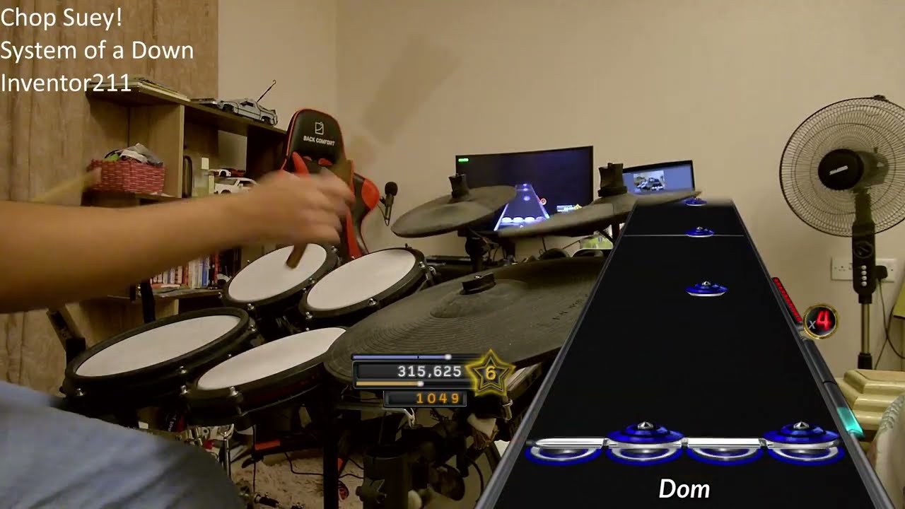 Chop Suey! by System of a Down - Clone Hero Pro Drums FC