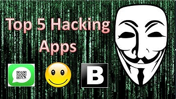 Top 5 hacking apps 2017 [ No Root ]