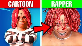 Guess The Rapper By Their Cartoon Face! (99.9% FAIL!) | HARD Rap Quiz 2023