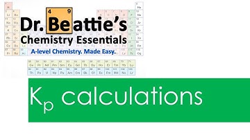 Kp calculations | A-level Chemistry | Year 2