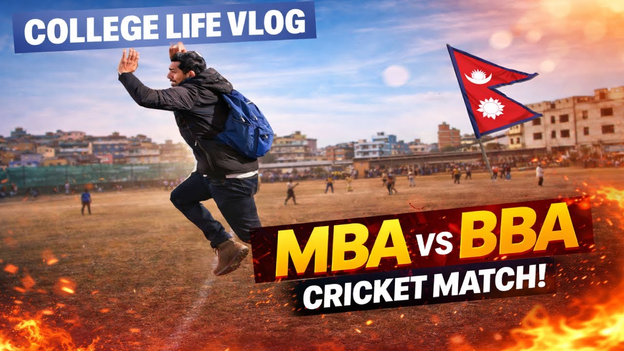 Cricket Game in College || Funny Moment Vlog 4