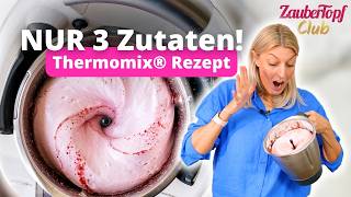 🍓 You can easily make the BEST strawberry soft serve yourself in 2 steps! | Thermomix® Recipe screenshot 1