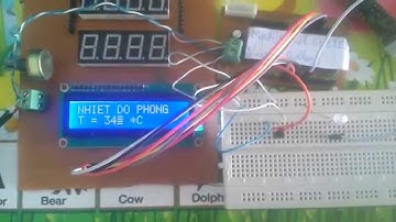 Đo nhiệt độ Sử Dụng PIC16F877A+Cảm Biến LM35