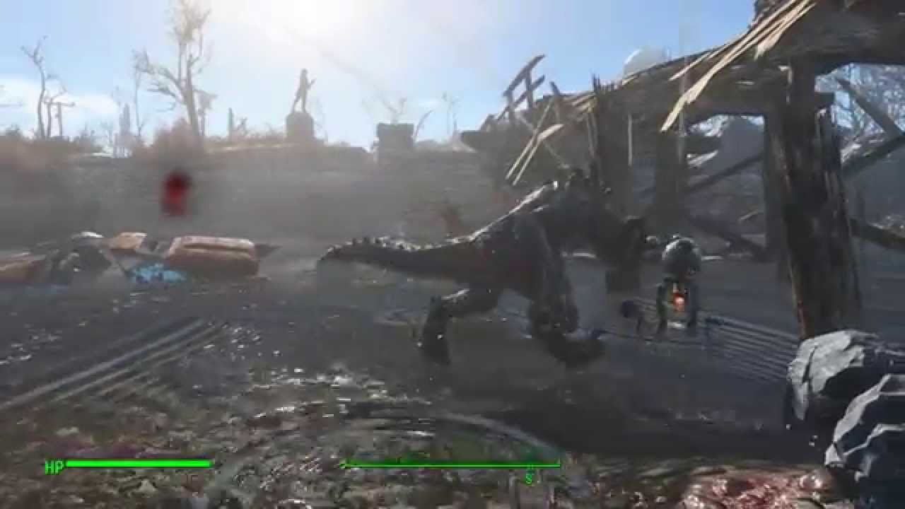 Sanctuary Under Attack by Deathclaws - YouTube
