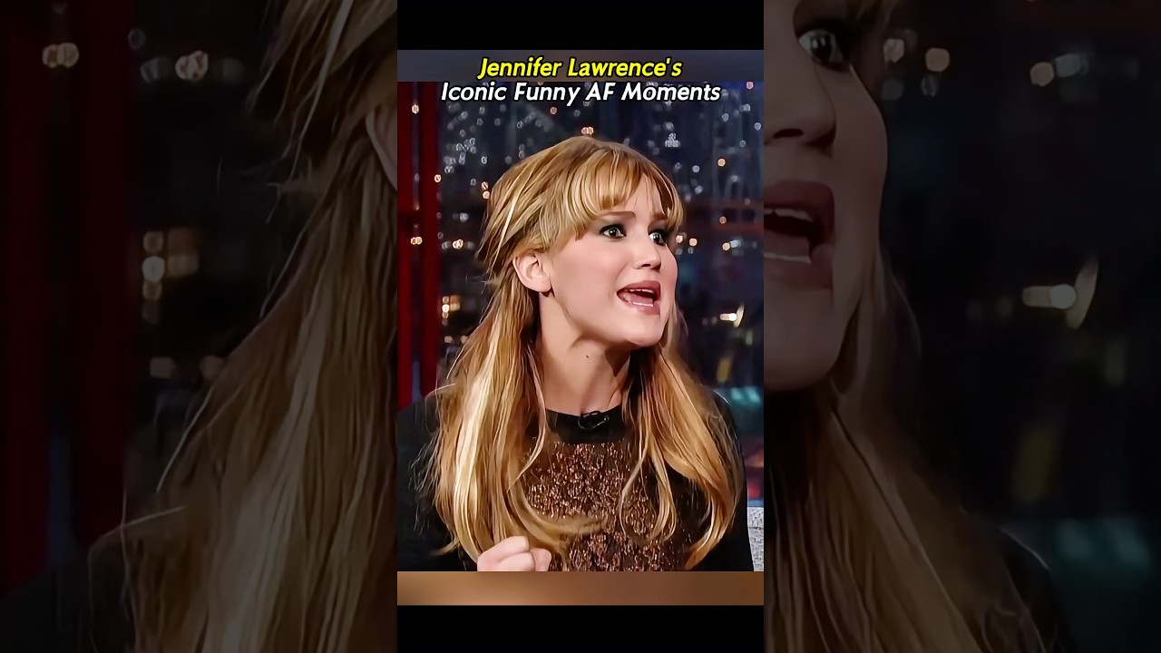 Jennifer Lawrence’s iconic funny moments #jenniferlawrence #iconicmoments #celebrity #fyp #jlaw