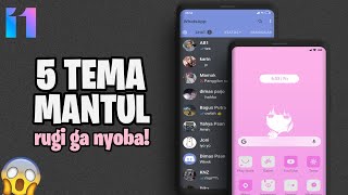 NO 4 MANTUL🔥5 Tema MIUI 11 Tembus Aplikasi WhatsApp dan Beberapa Aplikasi - #19 screenshot 4