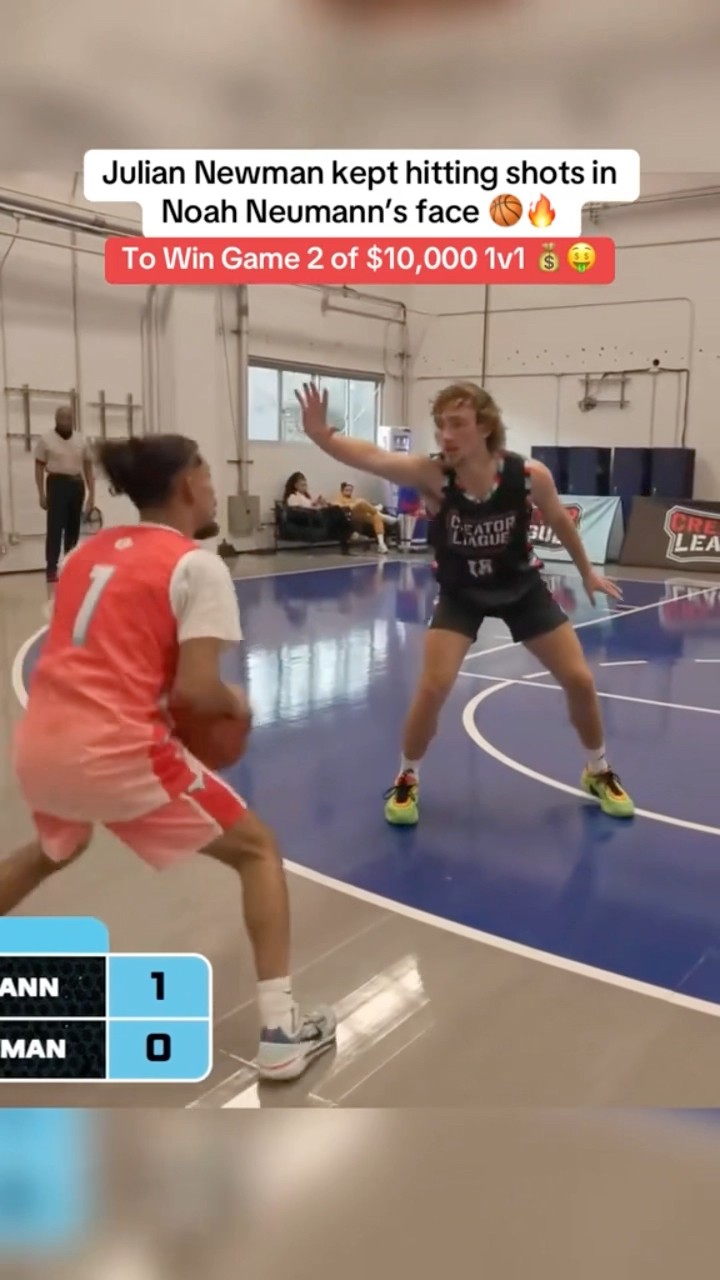 Julian Newman couldn’t miss from 3 ??