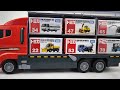 15 Tomica Construction Vehicles | Unbox &amp; Build the Ultimate Convoy ~ トミカ働く車コンボイ走行