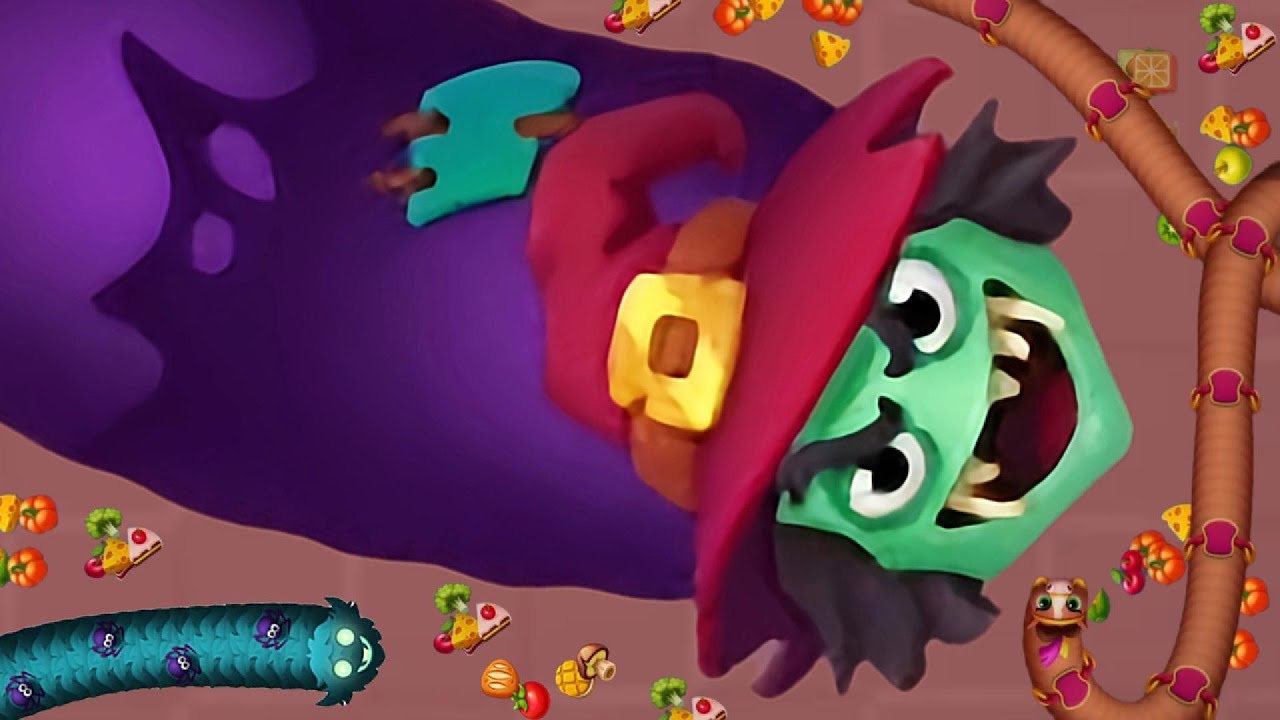 WormsZone.io | #21 Funny Worm Adventures – Giant Snake Battle 