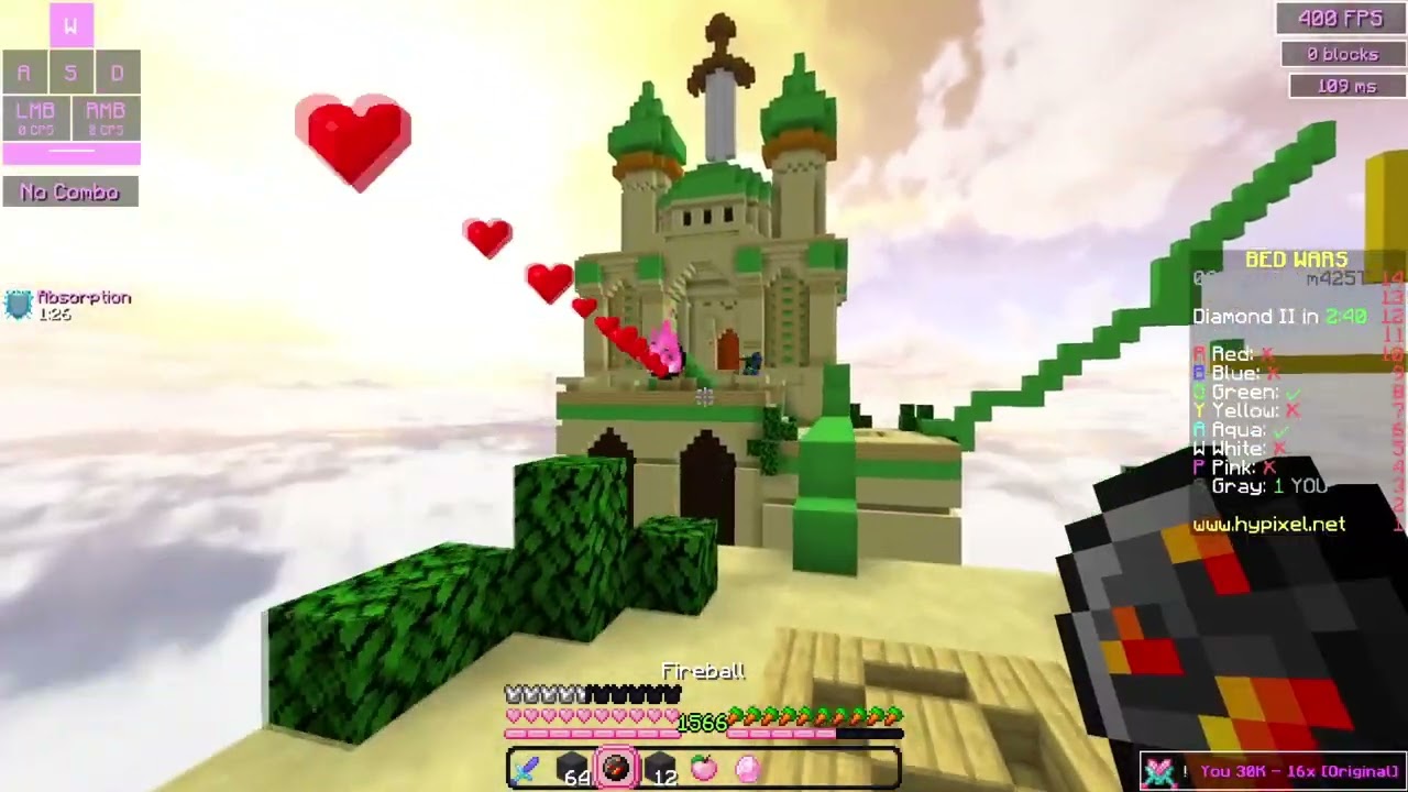 keyboard asmr minecraft bedwars iAim