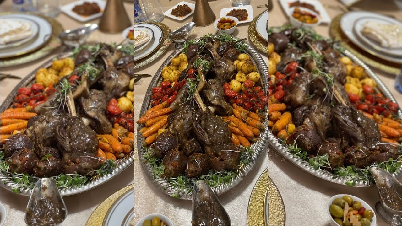 من الذ الاطباق المغربية التقليدية وبالضبط من عاصمة المملكة المغربية الرباط 🇲🇦